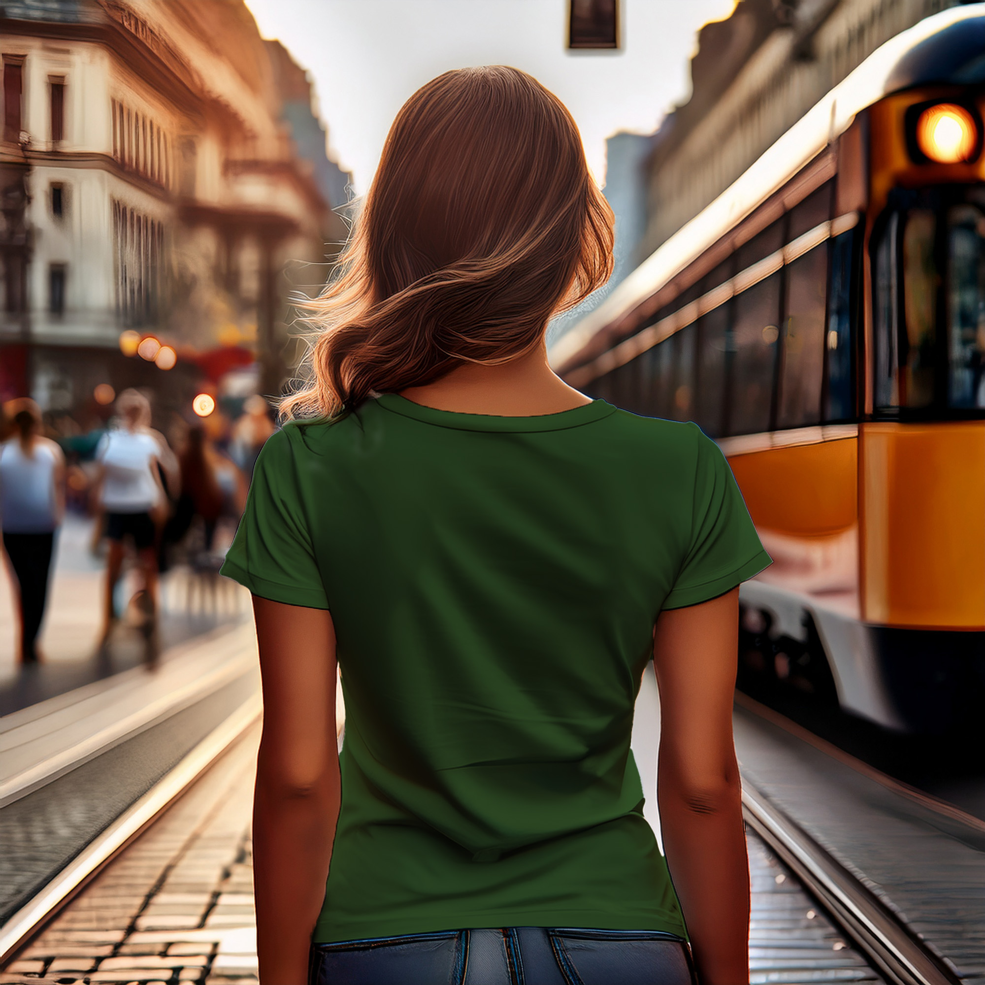 1863 Year Women T-Shirt (Olive Green)