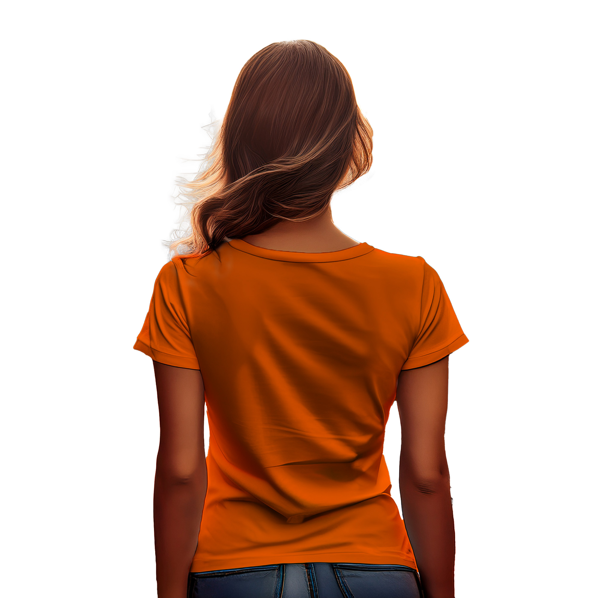 2024 Year Women T-Shirt (Orange)