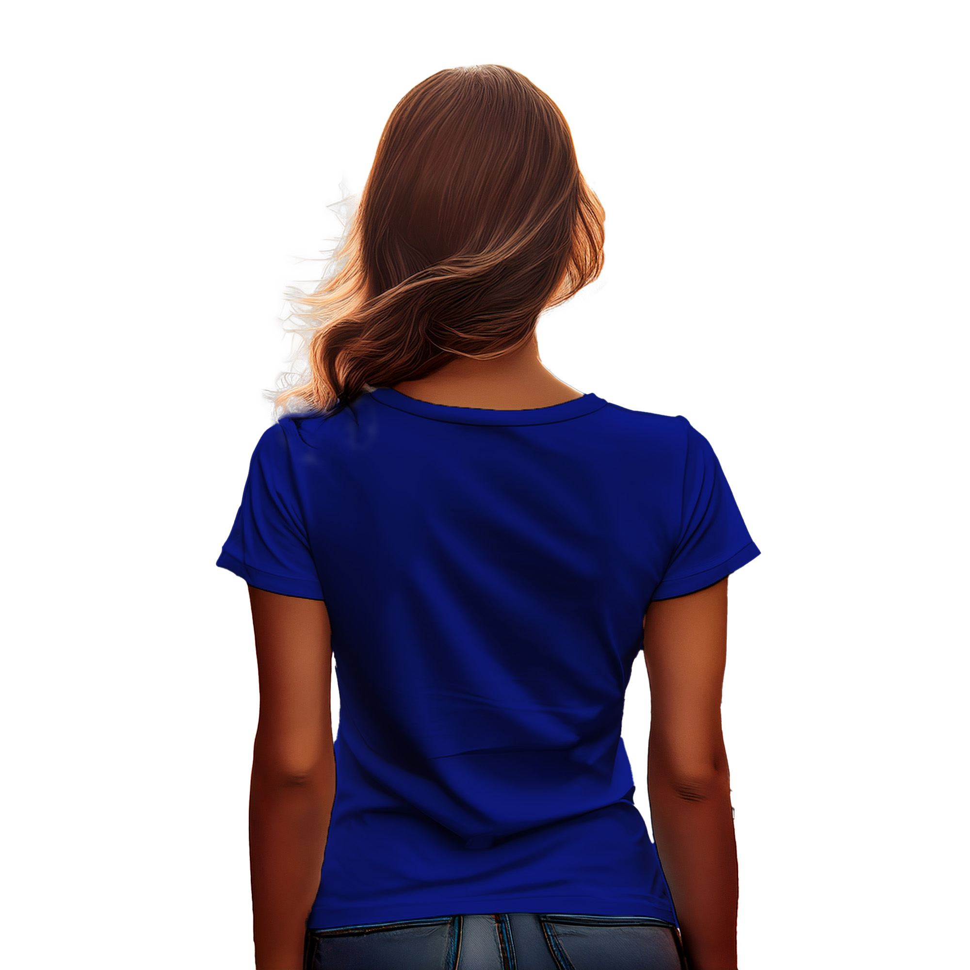2024 Year Women T-Shirt (Royal Blue)