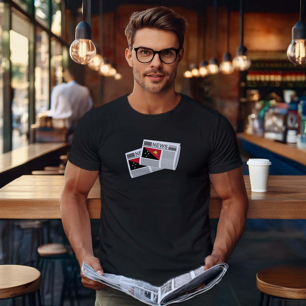 Papua New Guinea Newspapers Men Unisex T-Shirt 