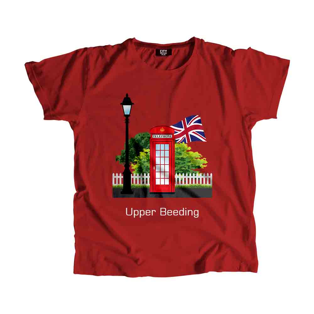 Upper Beeding Red Telephone Box Men Unisex T-Shirt