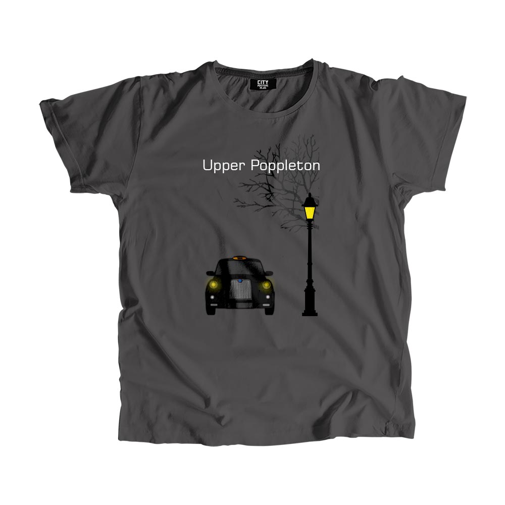 Upper Poppleton Black Taxi Men Unisex T-Shirt