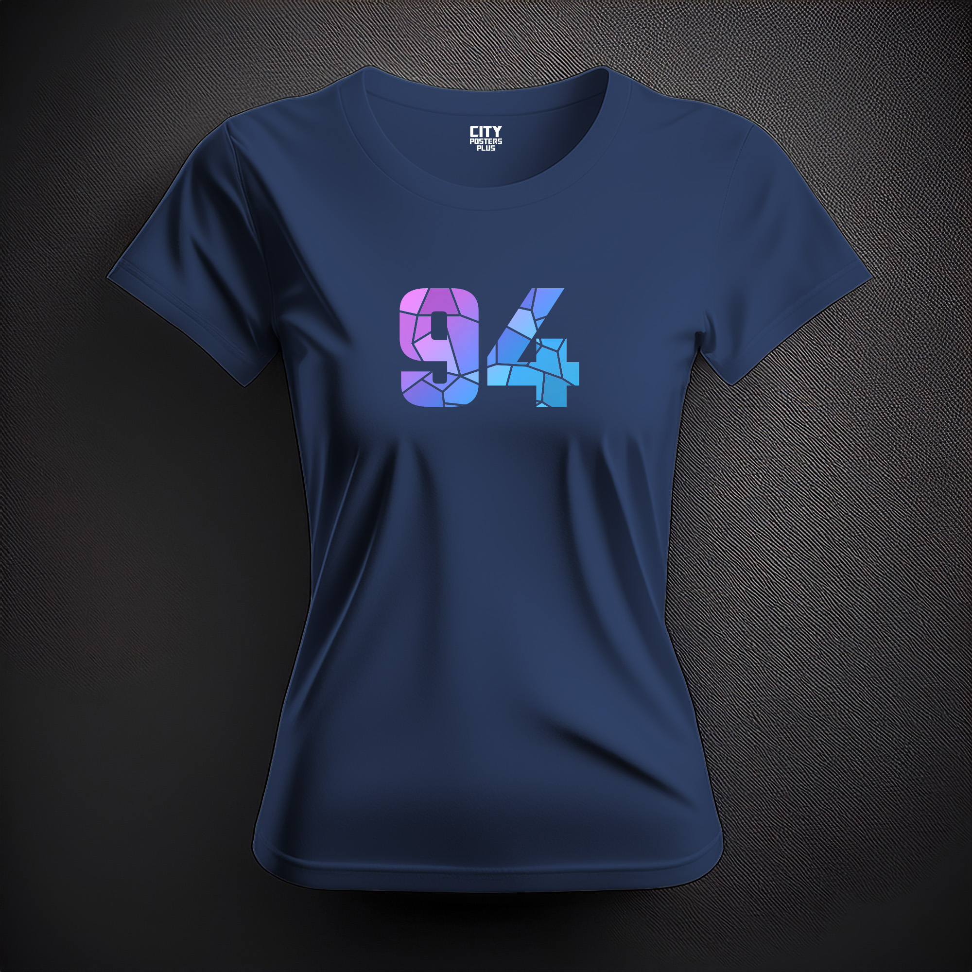 94 Number Women T-Shirt (Navy Blue)
