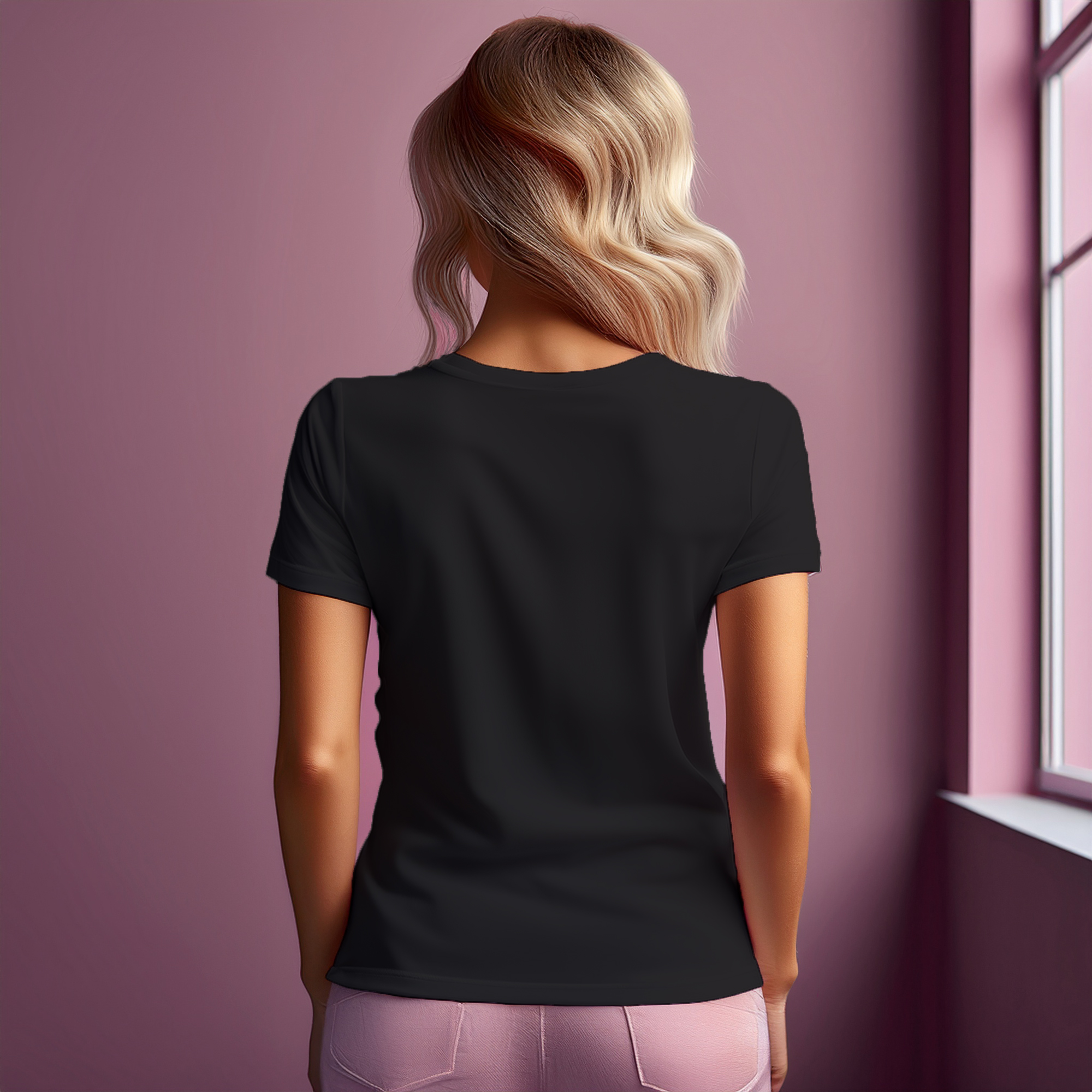 05 Number Women T-Shirt (Black)