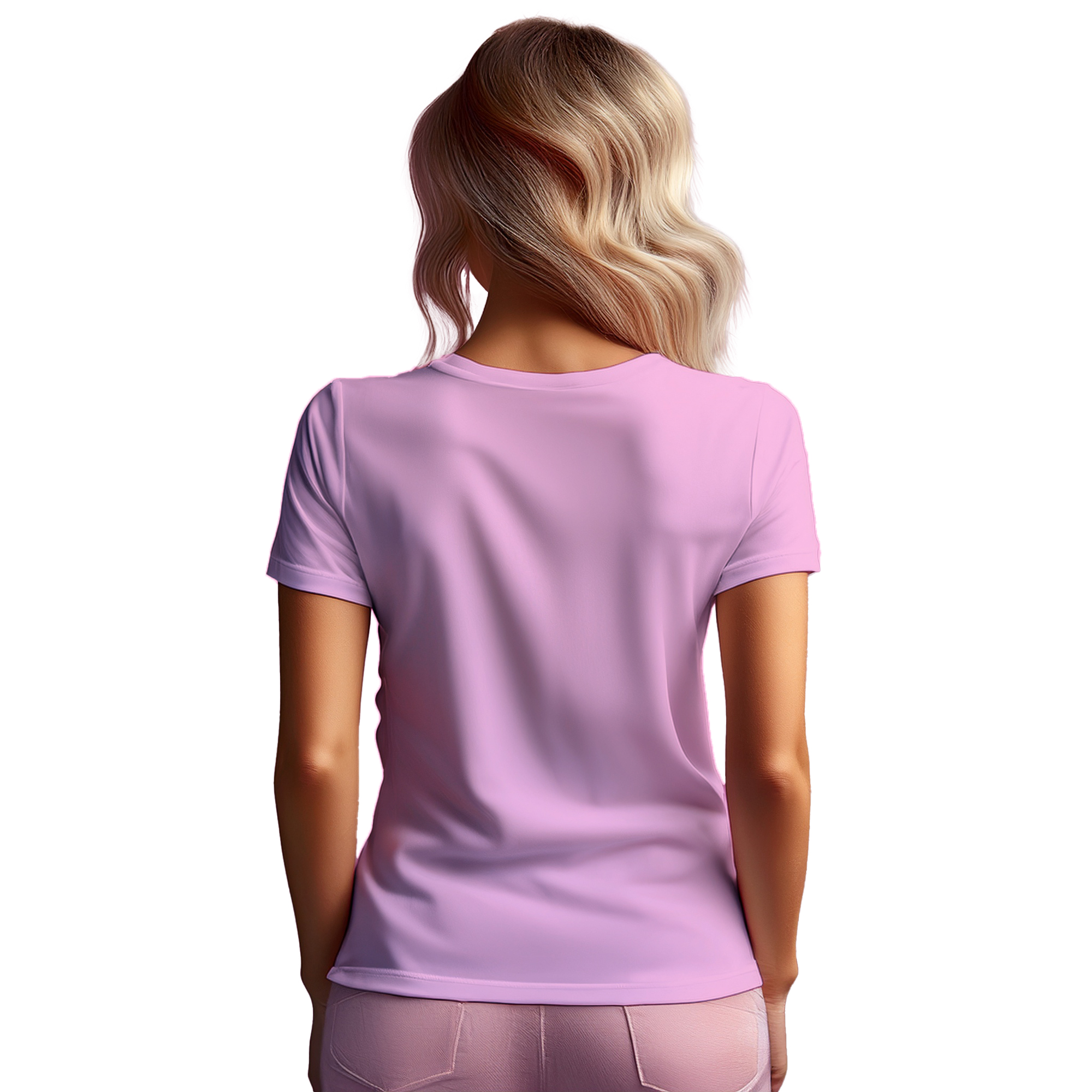 05 Number Women T-Shirt (Light Pink)