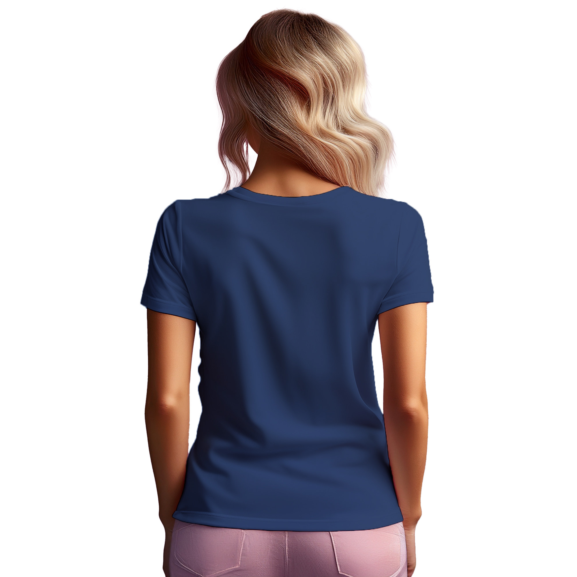 05 Number Women T-Shirt (Navy Blue)