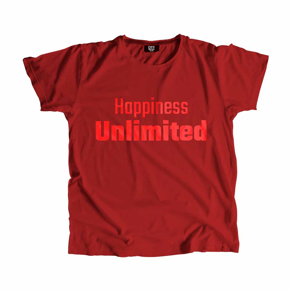  Happiness Unlimited Men Unisex T-Shirt 