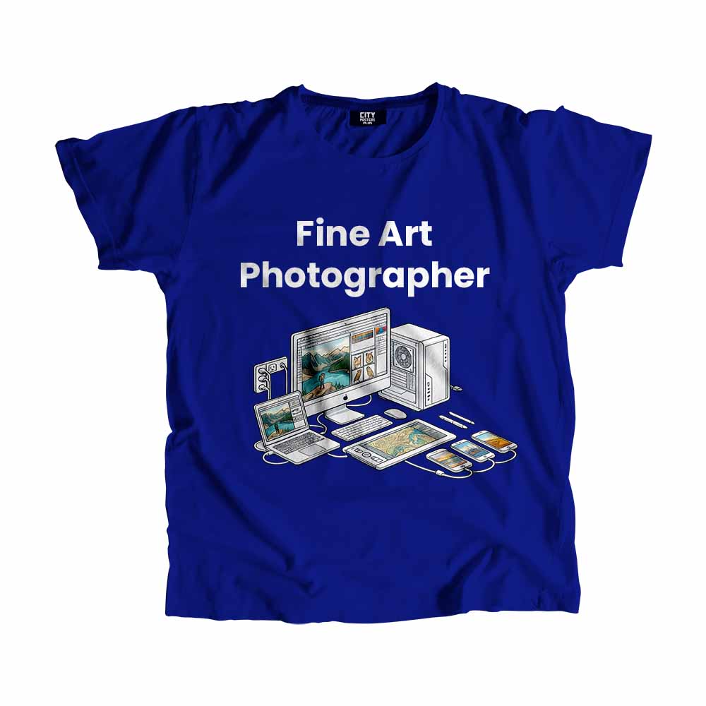 Fine Art Photographer Men Unisex T-Shirt (Royal Blue) Tech Innovation Unisex T-Shirt