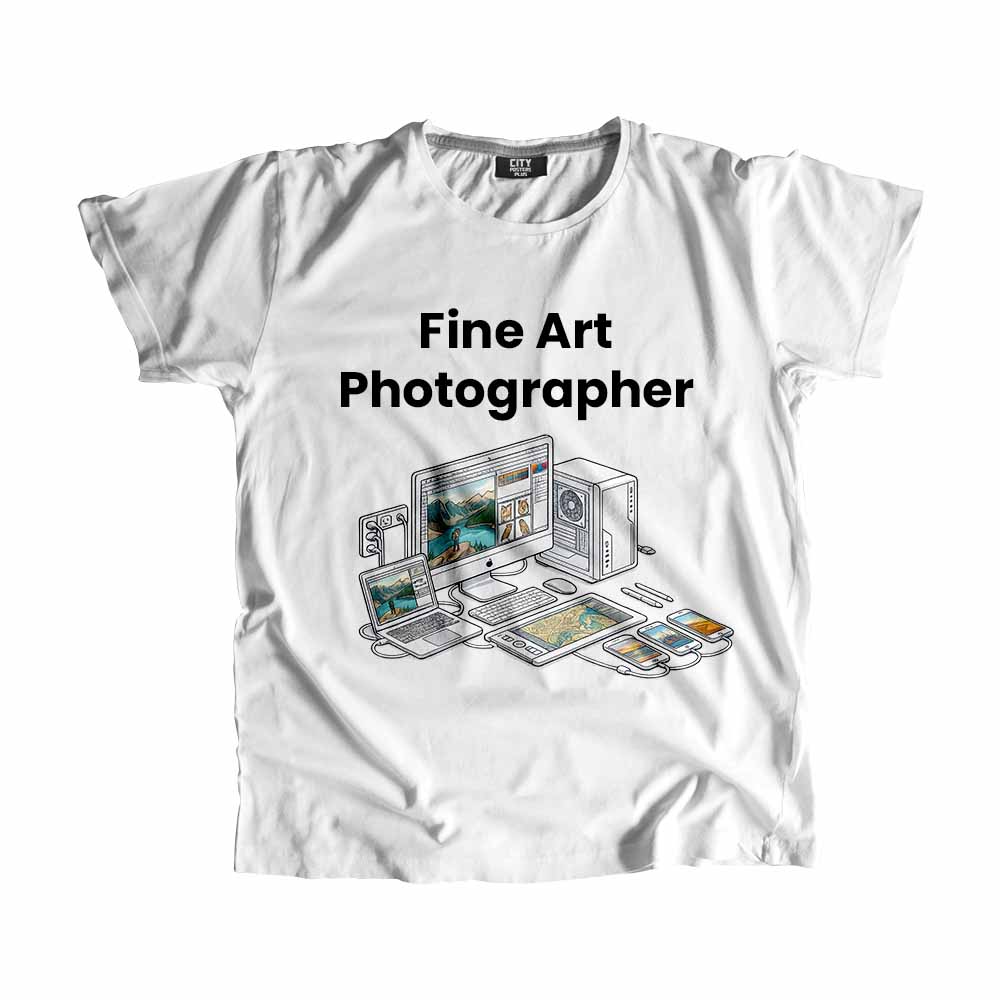 Fine Art Photographer Men Unisex T-Shirt (White) Tech Innovation Unisex T-Shirt