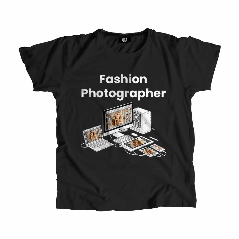 Fashion Photographer Men Unisex T-Shirt (Black) Tech Innovation Unisex T-Shirt