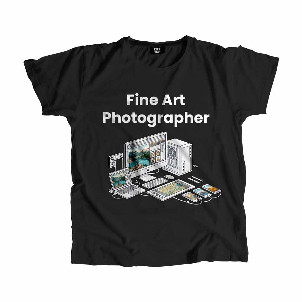 Fine Art Photographer Men Unisex T-Shirt (Black) Tech Innovation Unisex T-Shirt