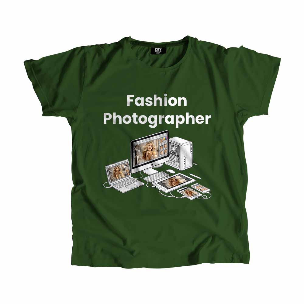 Fashion Photographer Men Unisex T-Shirt (Olive Green) Tech Innovation Unisex T-Shirt