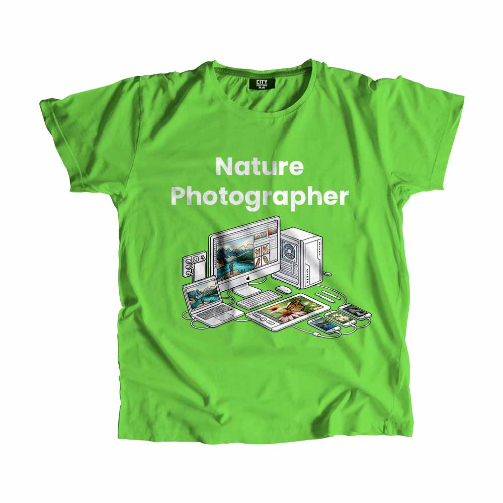 Nature Photographer Men Unisex T-Shirt (Liril Green) Tech Innovation Unisex T-Shirt