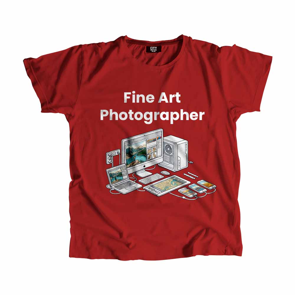 Fine Art Photographer Men Unisex T-Shirt (Red) Tech Innovation Unisex T-Shirt